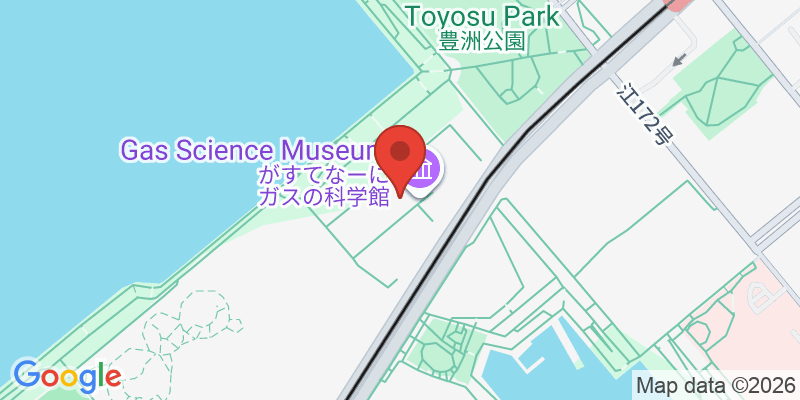 Mapa de la ubicación de Gas Science Museum