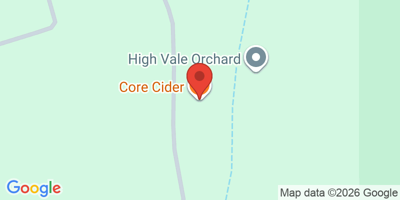 Mapa de la ubicación de Core Cider