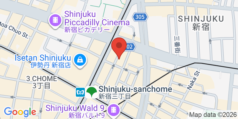 Mapa de la ubicación de Babytai (ベビータイ)