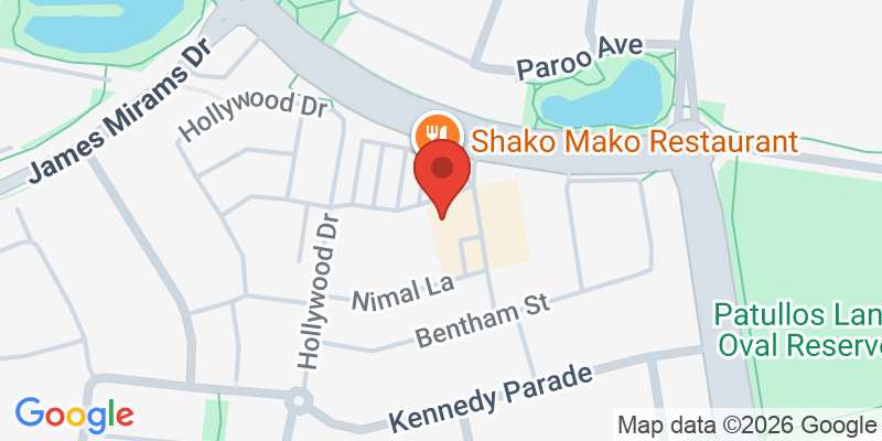 Mapa de la ubicación de Lukumades Roxburgh Park