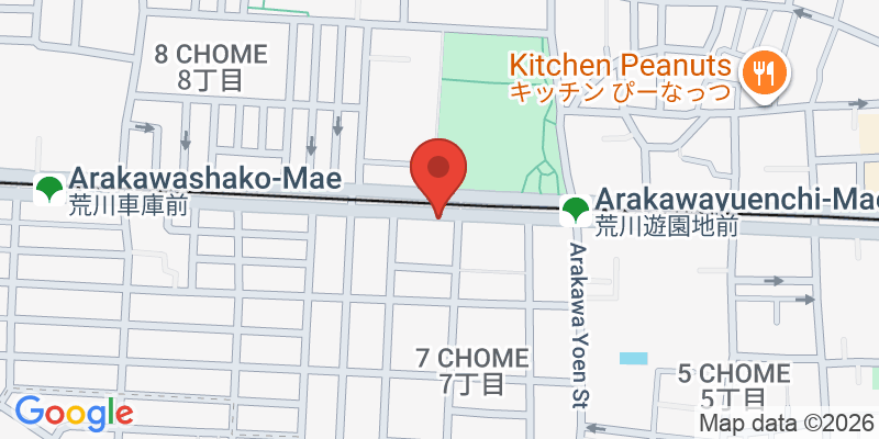 Mapa de la ubicación de Plarail Cafe (Kotetsu Cafe)