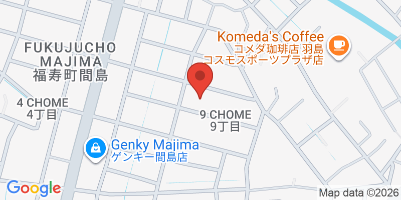 Mapa de la ubicación de Majimahigashi Park