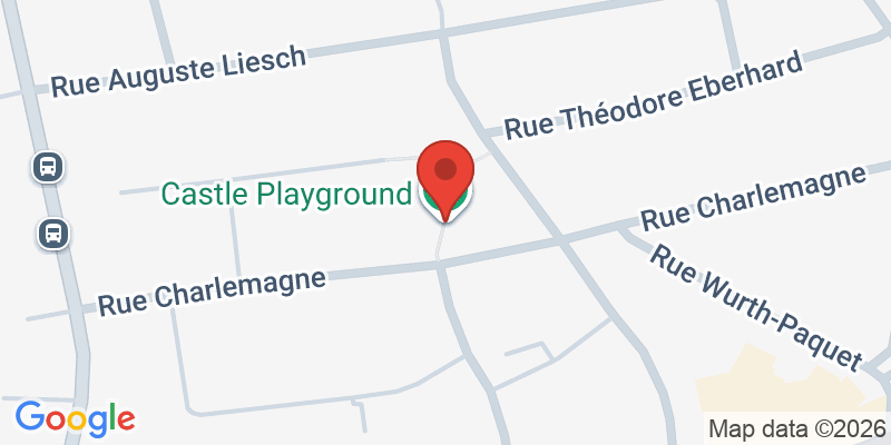 Mapa de la ubicación de Castle Playground