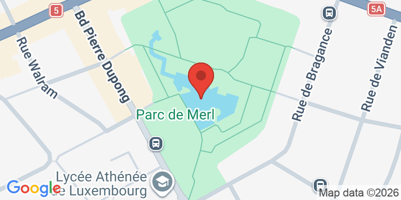 Mapa de la ubicación de Parc de Merl