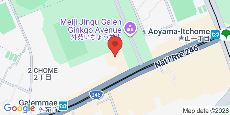 Mapa de la ubicación de ITOCHU SDGs STUDIO KIDSPARK