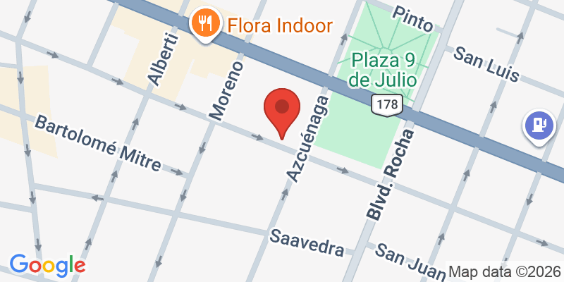 Mapa de la ubicación de Acorn and pip