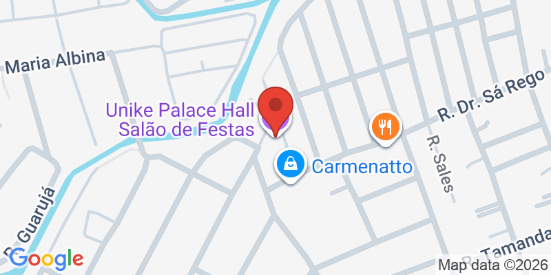 Mapa de la ubicación de Unike Palace Hall