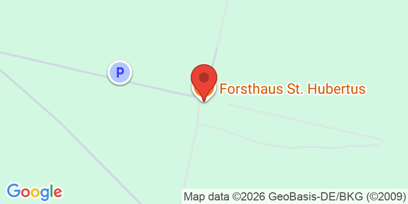 Mapa de la ubicación de Forsthaus St. Hubertus