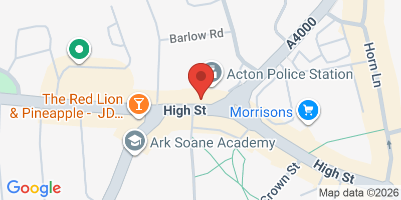 Mapa de la ubicación de The Aeronaut