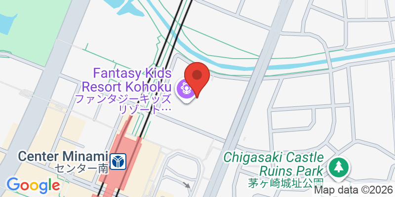 Mapa de la ubicación de Fantasy Kids Resort Kohoku