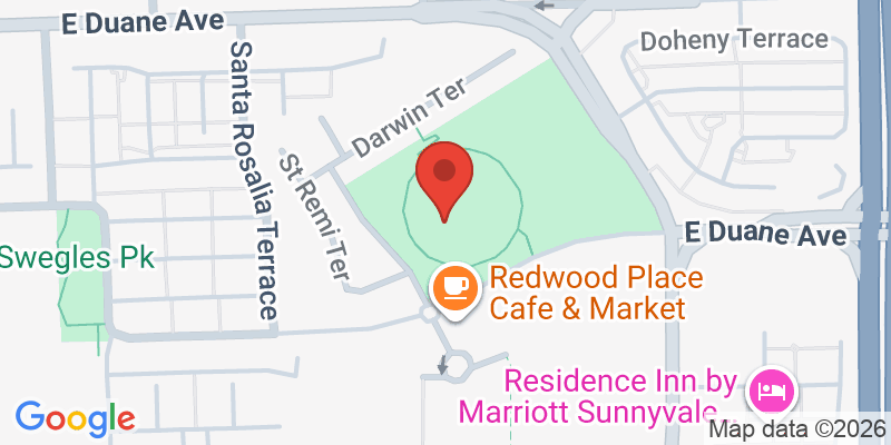 Mapa de la ubicación de Muwékma Park