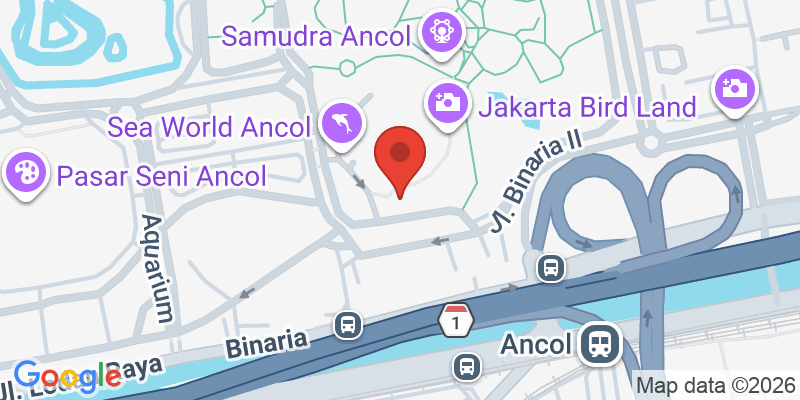 Mapa de la ubicación de Sea World Ancol