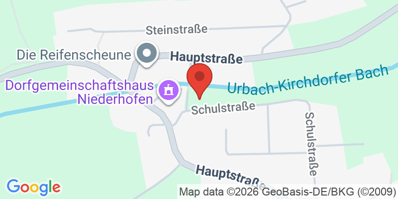 Mapa de la ubicación de Spielplatz Niederhofen