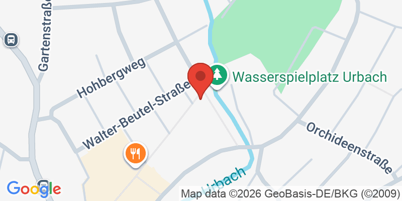 Mapa de la ubicación de Spielplatz Urbacher Mitte