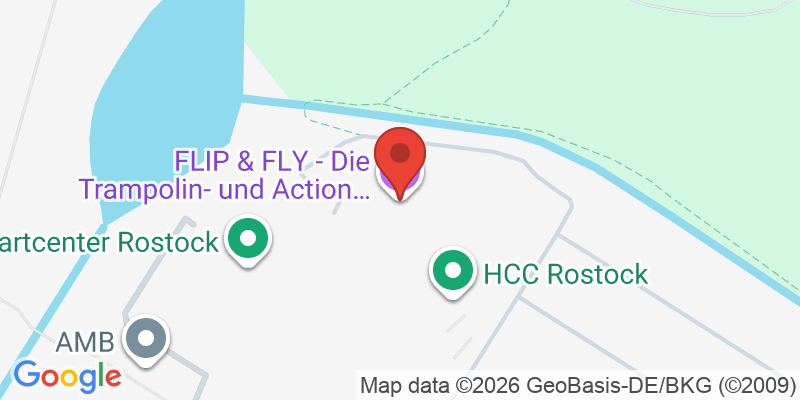 Mapa de la ubicación de Flip Out Trampoline Arena Rostock