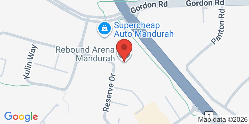 Mapa de la ubicación de Flip Out Mandurah