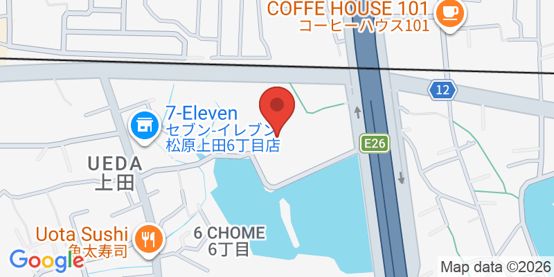 Mapa de la ubicación de キッズランドUS 大阪松原店