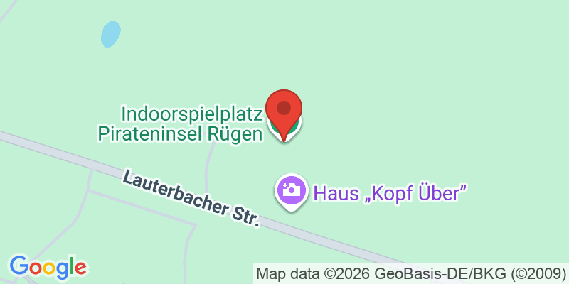 Mapa de la ubicación de Pirate Island Rügen GmbH