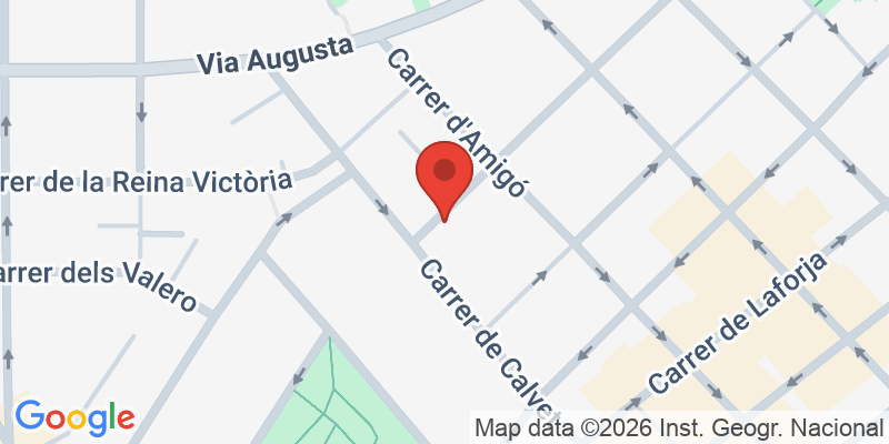 Mapa de la ubicación de Petitcocó Peluquería infantil Barcelona