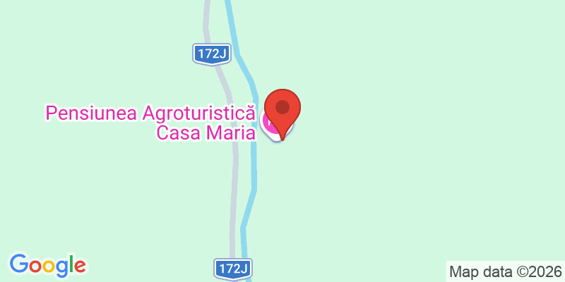 Mapa de la ubicación de Pensiunea Agroturistică Casa Maria