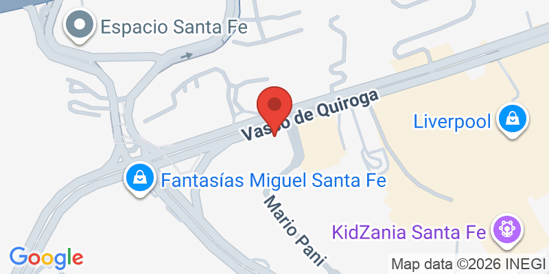 Mapa de la ubicación de Sonora Grill - Santa Fe