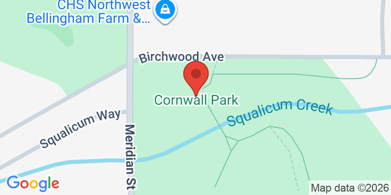Mapa de la ubicación de Cornwall Park
