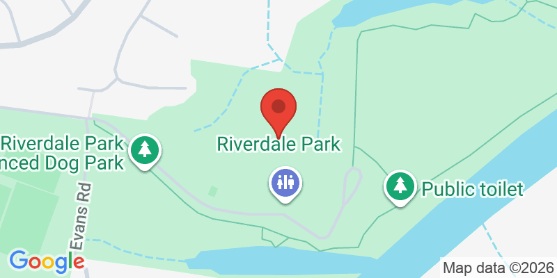 Mapa de la ubicación de Riverdale Park