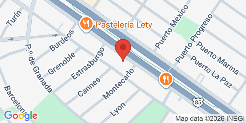 Mapa de la ubicación de Bambinos estetica infantil