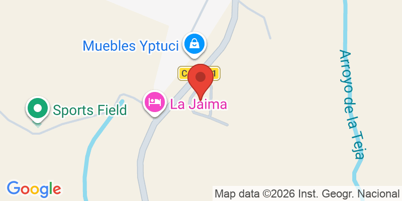 Mapa de la ubicación de Casa Rural Hacienda San Francisco