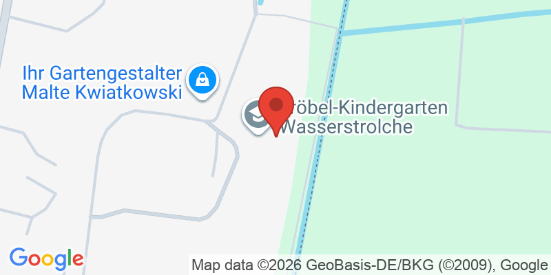 Mapa de la ubicación de Fröbel-Kindergarten Wasserstrolche