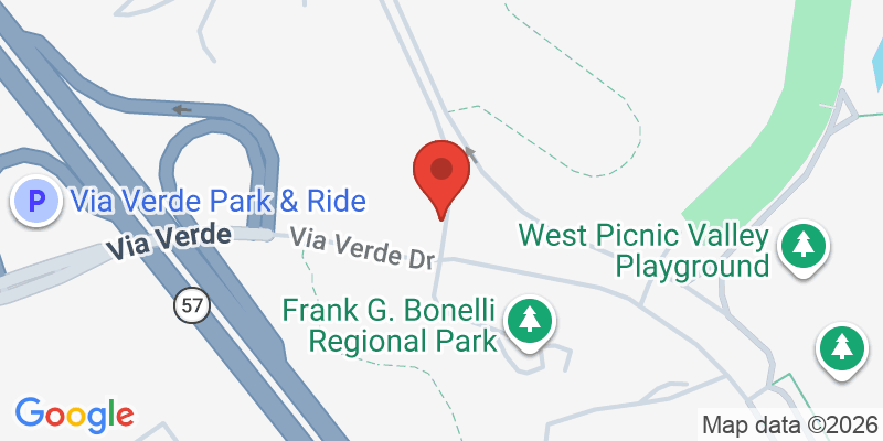 Mapa de la ubicación de Raging Waters Los Angeles