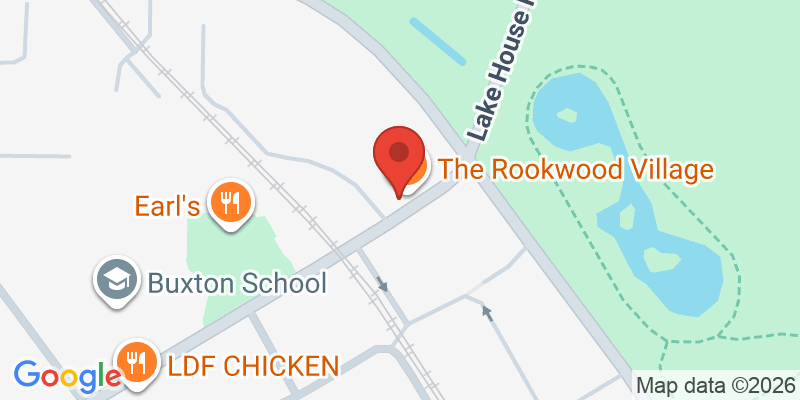 Mapa de la ubicación de The Rookwood Village