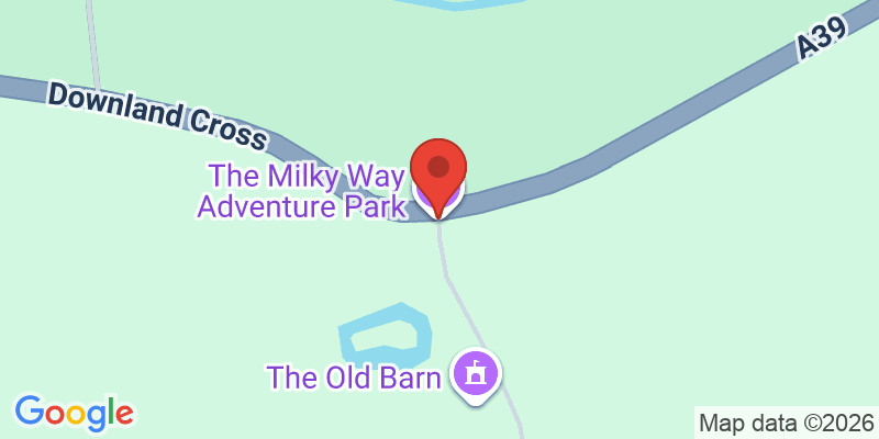 Mapa de la ubicación de The Milky Way Adventure Park
