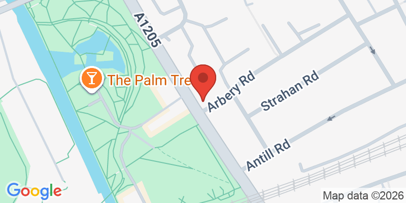 Mapa de la ubicación de The Victoria