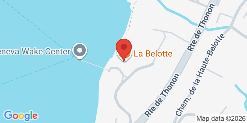 Mapa de la ubicación de La Belotte