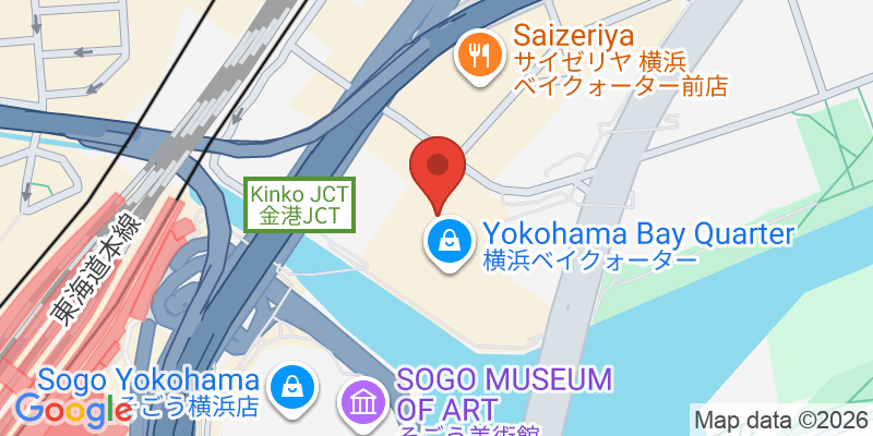 Mapa de la ubicación de Dadway Playstudio Yokohama