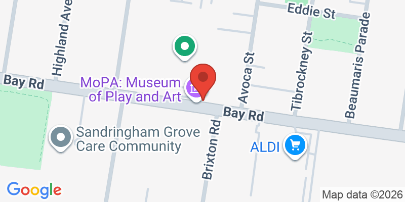 Mapa de la ubicación de MoPA: Museum of Play and Art