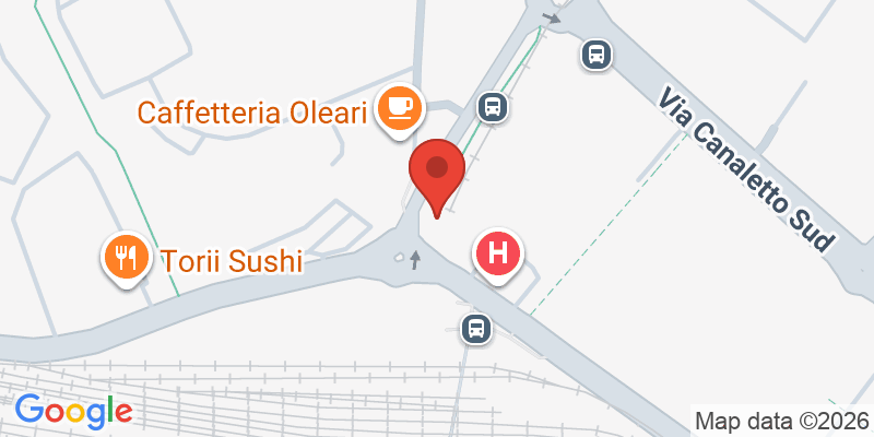 Mapa de la ubicación de Trattoria Urbana Gnock&Roll