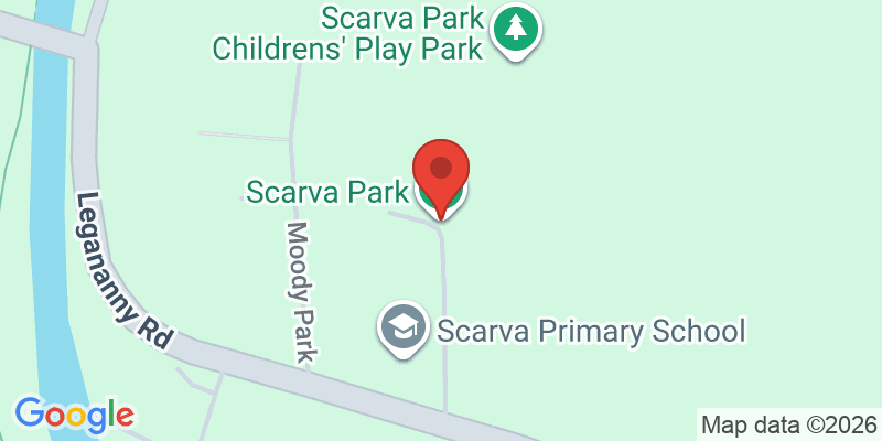Mapa de la ubicación de Scarva Park