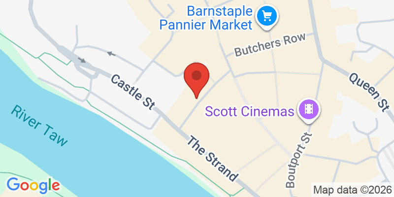 Mapa de la ubicación de Devon Antenatal Family Centre