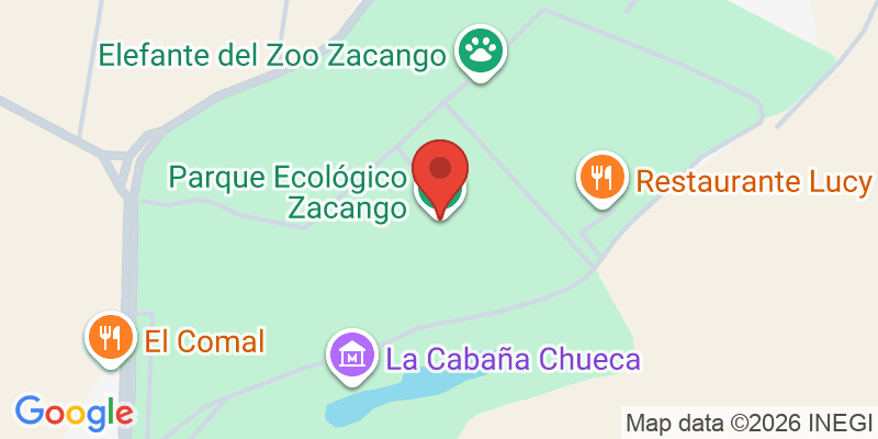 Mapa de la ubicación de Parque Ecológico Zacango