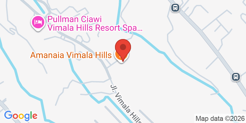 Mapa de la ubicación de Talaga Sampireun - Bogor