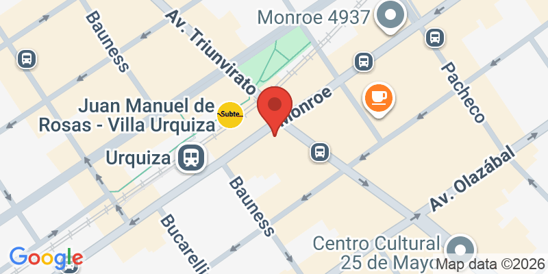 Mapa de la ubicación de Pindal Urquiza