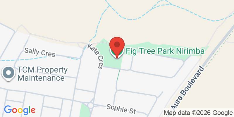 Mapa de la ubicación de Fig Tree Park Nirimba