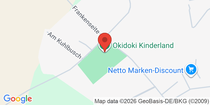 Mapa de la ubicación de Okidoki Kinderland