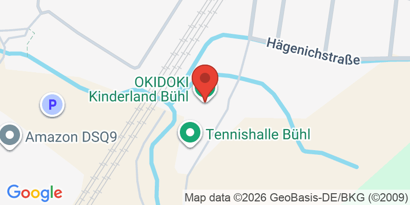 Mapa de la ubicación de Okidoki Kinderland Buhl