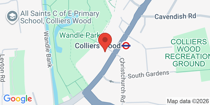 Mapa de la ubicación de Charles Holden