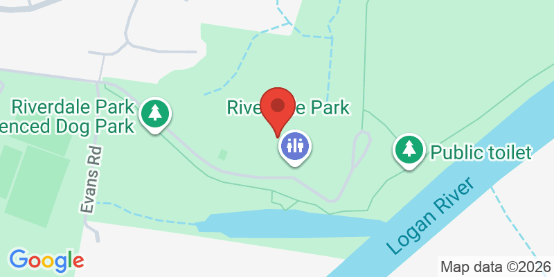 Mapa de la ubicación de Dinosaur Playground - Riverdale Park