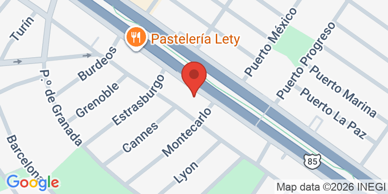 Mapa de la ubicación de Bambinos estetica infantil