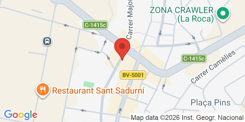 Mapa de la ubicación de El Teu Espai